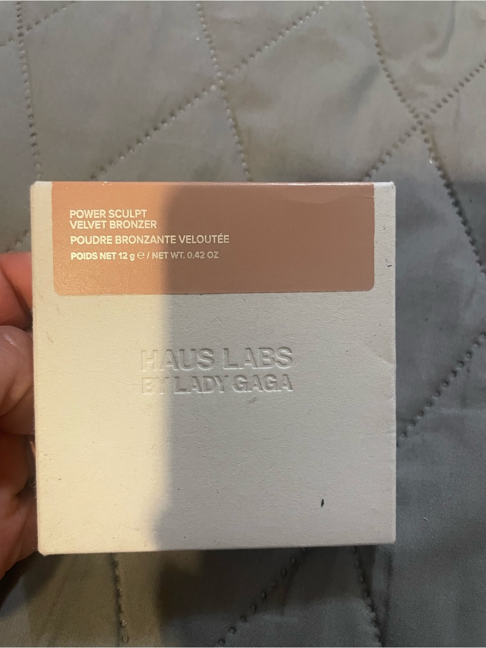 Haus Labs By Lady Gaga Velvet Bronzer in Nude Peach-Tan